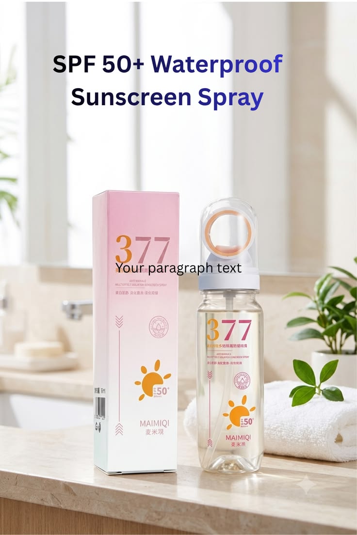 Skincare products